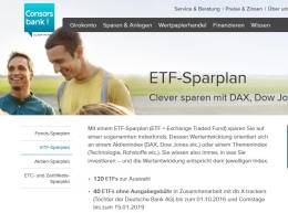 Consorsbank ETf Sparplan