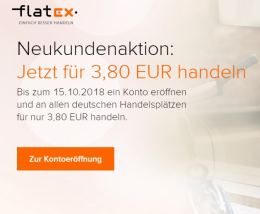 Flatex Aktuell Bei Eroffnung Trades Nur 3 80